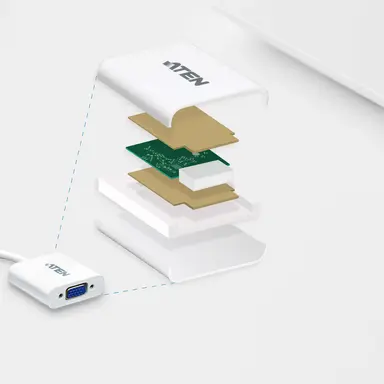 Aten DISPLAYPORT(M) to VGA(F) Adapter, image 8