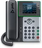 HP Poly Edge E300 IP Phone and Poe-Enabled with Power Supply US, image 3