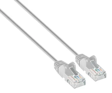Intellinet Cat6 U/UTP Slim Network Patch Cable, 1 FT., Gray, image 6