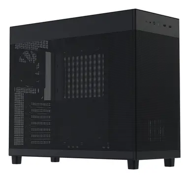 ASUS Prime AP303 Black Edition Mesh-Panel 44-LITER ATX PC Case GPU Support for, image 4