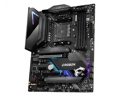 MSI Computer MPG B550 Gaming Carbon Wi-Fi, AMD B550, Black/Matt, ATX, AM4, Supports 3RD Gen AMD Ryz, image 4