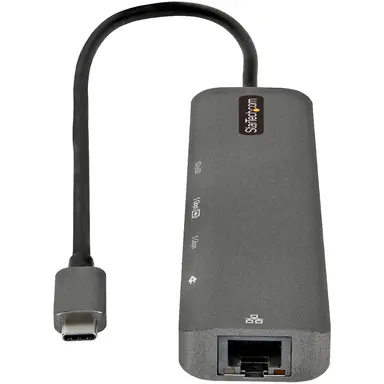 StarTech.com USB-C Multiport Adapter Hub, USB-C to 4K 60HZ HDMI, Gigabit Ethernet and 100W Lapt, image 7
