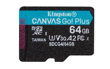 Kingston 64GB microSDXC Canvas Go Plus GEN4 200R