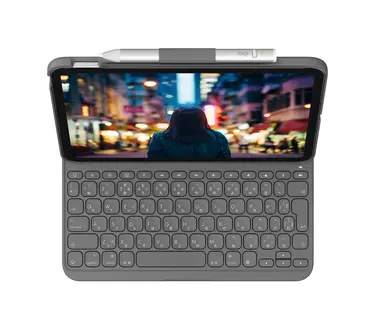 Logitech Slim Folio for iPad 10.9 in (10TH Generation) - Oxford Gray., image 7