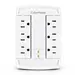Cyberpower Systems (USA) Cyberpower Surge 5-15P Input Wall Tap White - 6 - Nema 5-15R Output, image 5