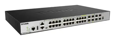 D-Link Systems DGS-3630-28TC 20 X 1GB Base-T Ports 4 X Combo 10/100/1000BASE-T/SFP Ports And, image 4