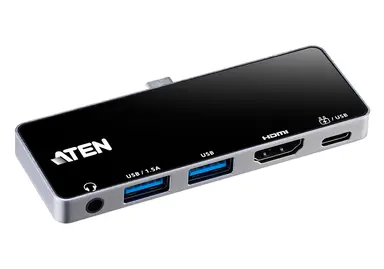 Aten USB-C Travel Dock with Power Pass-Through - 92W, image 8