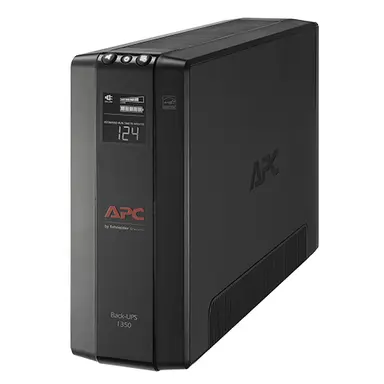 APC by Schneider Electric APC Back-UPS 1350, Compact Tower, 1350VA, 120V, Avr, LCD, 5 NEMA 5-15R, image 4