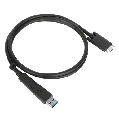 Targus 1M USB-C Male W/ Screw to USB-C Male Cable W/ USB-a Tether Black, image 8