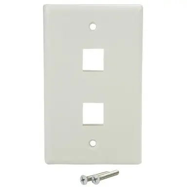 StarTech.com Dual Outlet RJ45 Universal Wall Plate White - - 2 Years Warranty - Incl, image 7