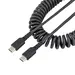 StarTech.com 3 ft USB C Charging Cable Coiled M/M, image 5