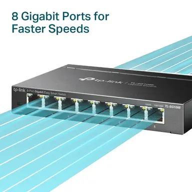 Omada Networks BY TP Link The 8-PORT Gigabit Easy Smart Switch IS AN Ideal Upgrade From AN Unman, image 8