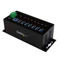 StarTech.com Add Seven USB 3.0 Ports with This Din Rail or Surface-Mountable Metal Hub - 15KV, image 3