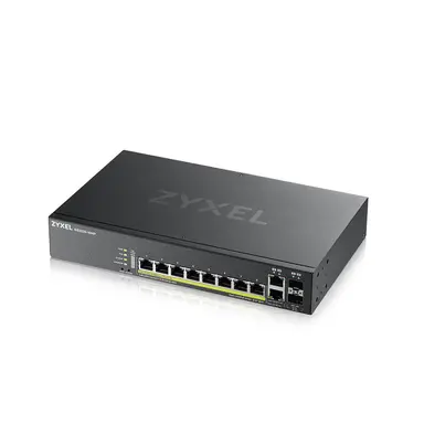 Zyxel Communications 8 Port Managed Gigabit POE+ Switch + 1YR Nebula Pro 180W Power Bud, image 8