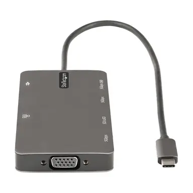 StarTech.com USB-C Multiport Adapter 4K 30HZ HDMI or VGA - USB 5GBPS 2X USB-a / 1X USB-C / 1X, image 8