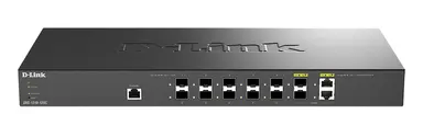 D-Link Systems 12-PORT 10 GB SFP+ Web Smart Switch Including 10 10 GB SFP+ Ports And 2 10GBASE-T/SF