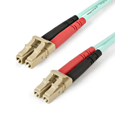 StarTech.com 1M (3.3 ft) OM4 Multimode LC/LC-UPC Fiber Cable; 1/10/40/100 Gbps Full Duplex; 50