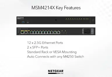 NETGEAR M4250-12M2XF Managed Switch, image 6