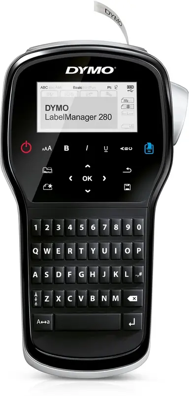 Dymo Rechargeable Handheld Label Maker with PC or Mac Connection - 1 Year Warranty