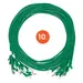Intellinet Cat6 U/UTP Slim Network Patch Cable, 1 FT., Green, 10-Pack, image 5
