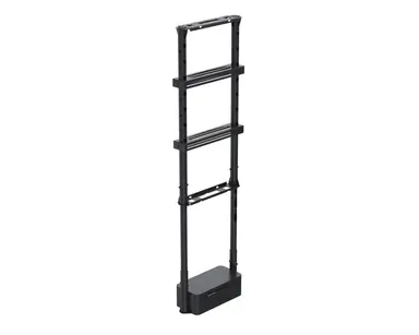 Spacepole Dual-Sided Height Adjustable Window Mount for Portrait Screens