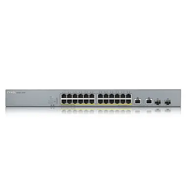 Zyxel Communications 24-PORT Gigabit POE+ L2 Web Managed Switch (375W) W/2 Sfp W/1Y Neb, image 8