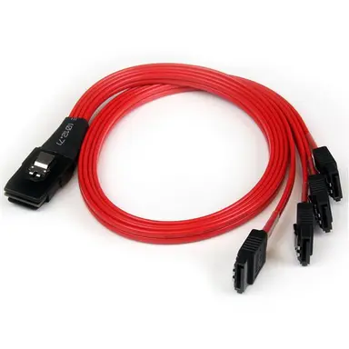 StarTech.com Connect a Mini SAS Backplane to a SAS / SATA RAID Controller or Motherboard - SF