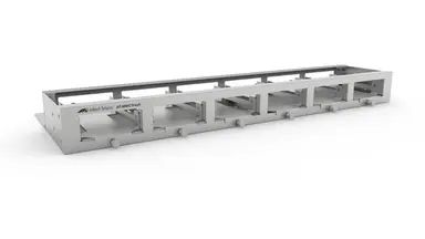 Allied Telesis Rackmountable 1RU Tray for up to 6 Units of MMC Series Media Converters, image 4
