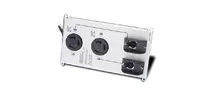APC BY Schneider Electric Power Backplate - Black - 2 X Power Nema L6-30 - Female, image 3
