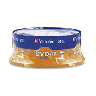 Verbatim Americas DVD-R 4.7GB 16X Branded Surface 25PK