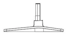 Samsung Stand FOR460UT-2,460UT-B, 550DX Lcdseries