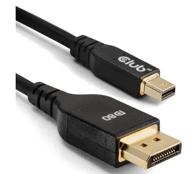 Club 3D B.V DP80 DP to Mini DP 1M/3.28FT Cable