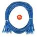 Intellinet Cat6 U/UTP Flexiboot Slim Network Patch Cable, 1 FT., Blue, 10-Pack, image 5