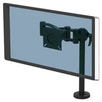 Fellowes The Fellowes Depth Adjustable Monitor Arm Adjusts Easily in Every Way for Optimu, image 3