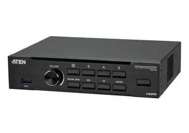 Aten Seamless Presentation Switch with Quad View Multistreaming