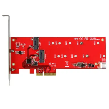 StarTech.com Add Two Next Generation Form Factor (NGFF) M.2 SATA SSDS to a Computer Through, image 6
