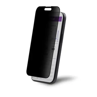 StarTech.com 4-Way Privacy Screen for iPhone 15, Supports Portrait/Landscape Orientation, Tou