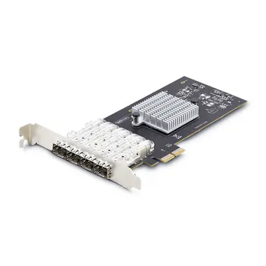 STARTECH.COM 4-PORT Gbe Sfp Network Card PCIE 2.0 X2 (X4 X8 X16 COMPATIBLE) Intel I350-AM, image 4