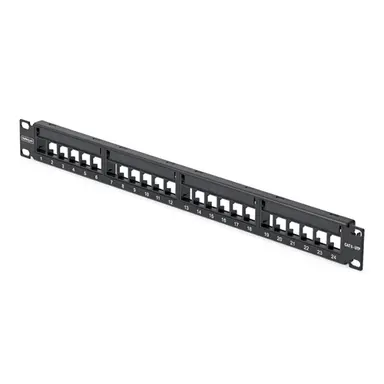 StarTech.com 24-Port 1U Blank Keystone Patch Panel with Cable Management Bar; Compatible, image 4