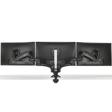 Chief Manufacturing KX Clmn Desk Mnt Tri 3L Arms Blk