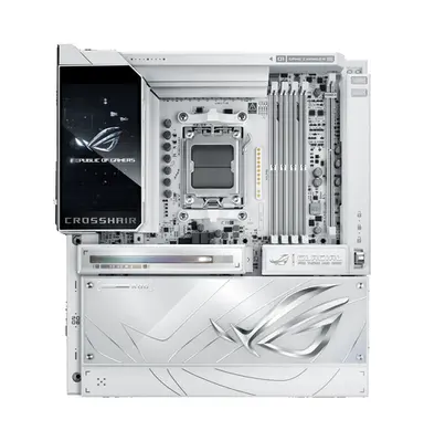 ASUS Rog Crosshair X870E Glacial AMD E-Atx Motherboard 24+2+2 Power Stages DD, image 4