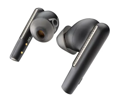 HP New Poly Voyager Free 60+ UC Carbon Black Earbuds +BT700 USB-C Adapter +TOUCHSCR, image 3