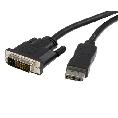 StarTech.com 10 ft Passive DisplayPort to DVI-D Single-Link Cable, 1920X1200/1080P 60HZ; DP 1.2