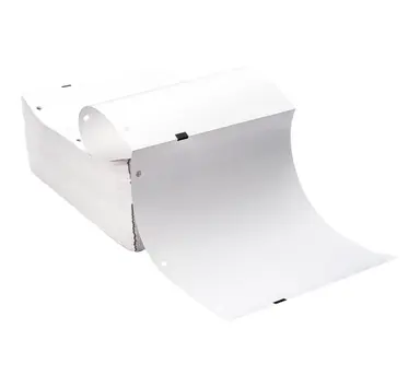 Brother International Corporat Premium Paper Direct Thermal 8.5INX11IN Perforated Fanfold Stack with Black MA, image 8