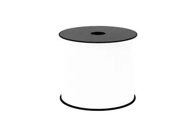Brother International Corporat 4 in Wide TT Continuous Vinyl White Label (Use BMSLPR03XX Ink Ribbons), 2.4MIL, 1