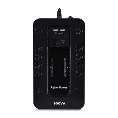 CyberPower Systems (USA) UPS - Compact - Standby - 500WATT - 900VA - USB - NEMA 5-15P - 12 Nem