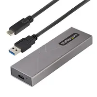 StarTech.com USB-a/USB-C to M.2 SSD Enclosure for NVMe & SATA M.2 SSDS - USB 3.2 Gen 2 10GBPS, image 3