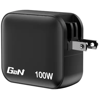 Verbatim Americas Mini Gan Charger 100W 3-Port US Plug with EU and UK Adaptors, image 8