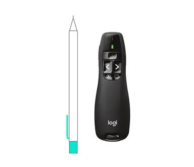 Logitech Wireless Presenter R400 - Black, image 6