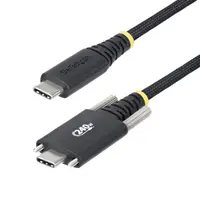 StarTech.com 10 ft (3M) USB-C Charging Cable, Side Screw Locking, 240W (5A) PD Epr, Silicone J, image 3